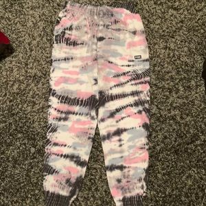 Victoria’s Secret Pink multicolor sweat pants